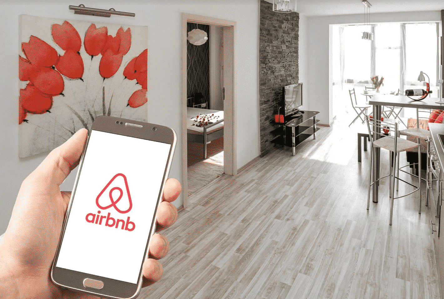 Airbnb rental, concept for Airbnb laws.