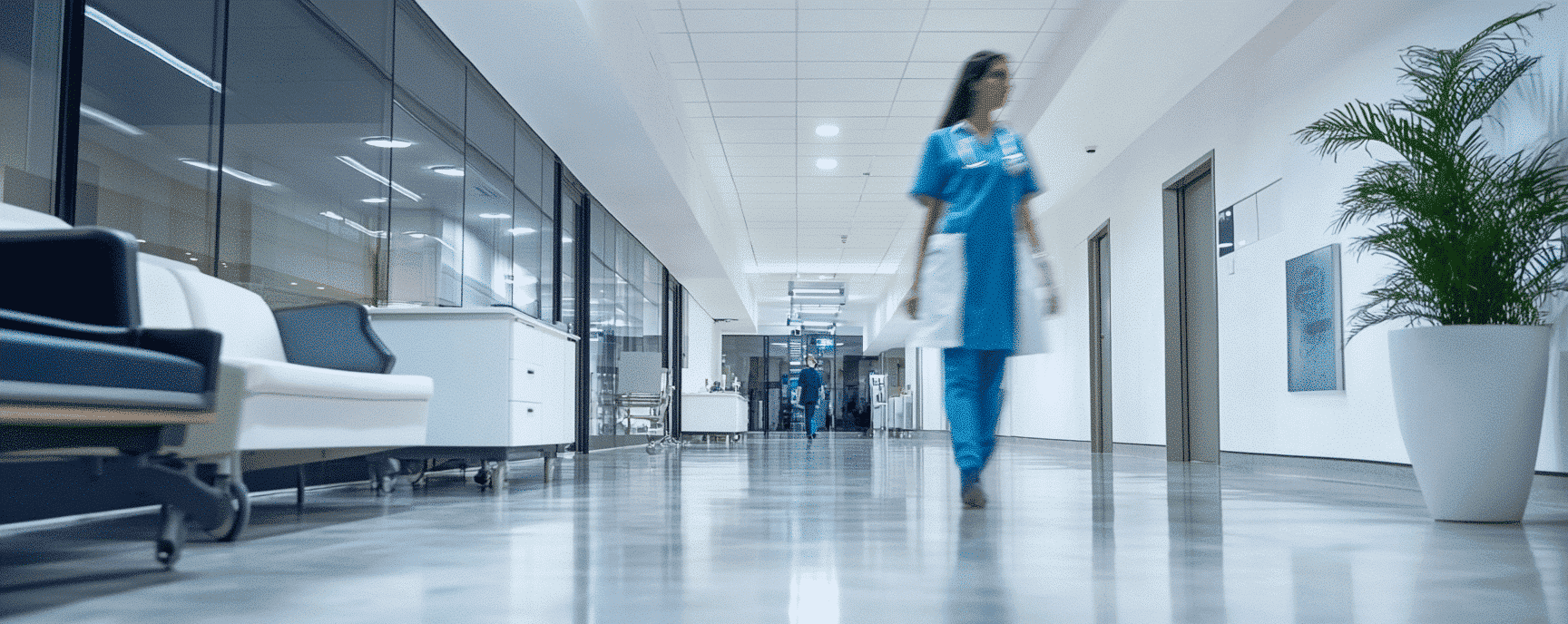 A doctor rushing to counsel a sexual assault victim in hospital