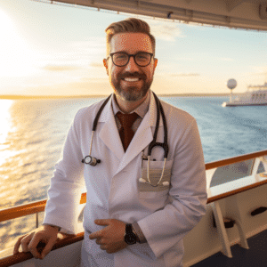 Médico en un crucero