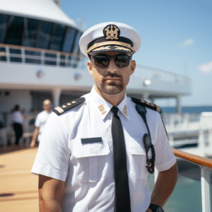 Cruise ship security guard