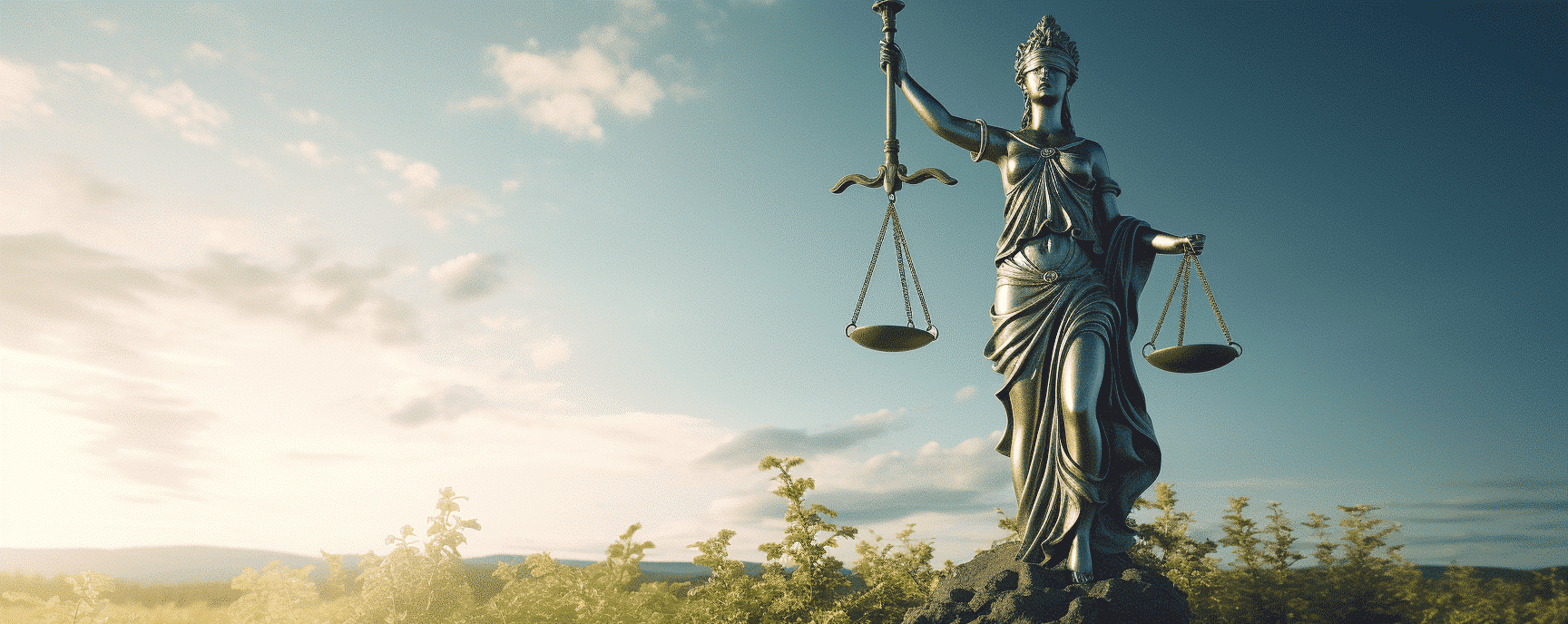 Lady justice statue