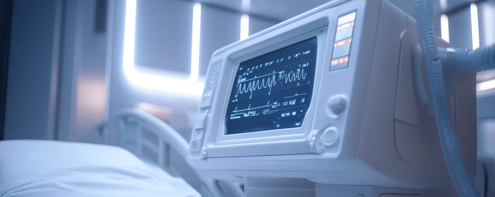 Philips Trilogy Ventilator in a hospital
