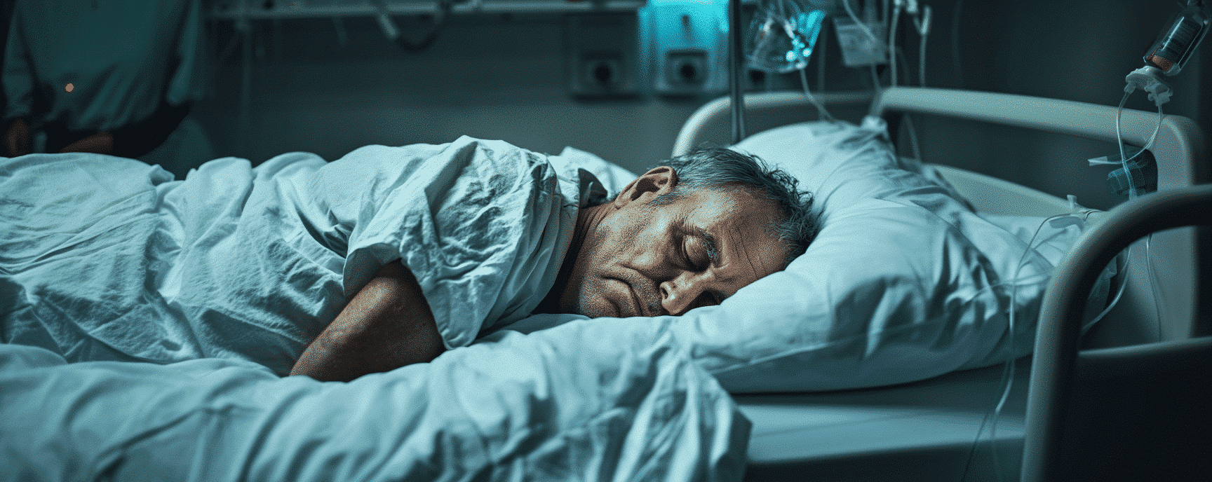 a kidney patient in hospital