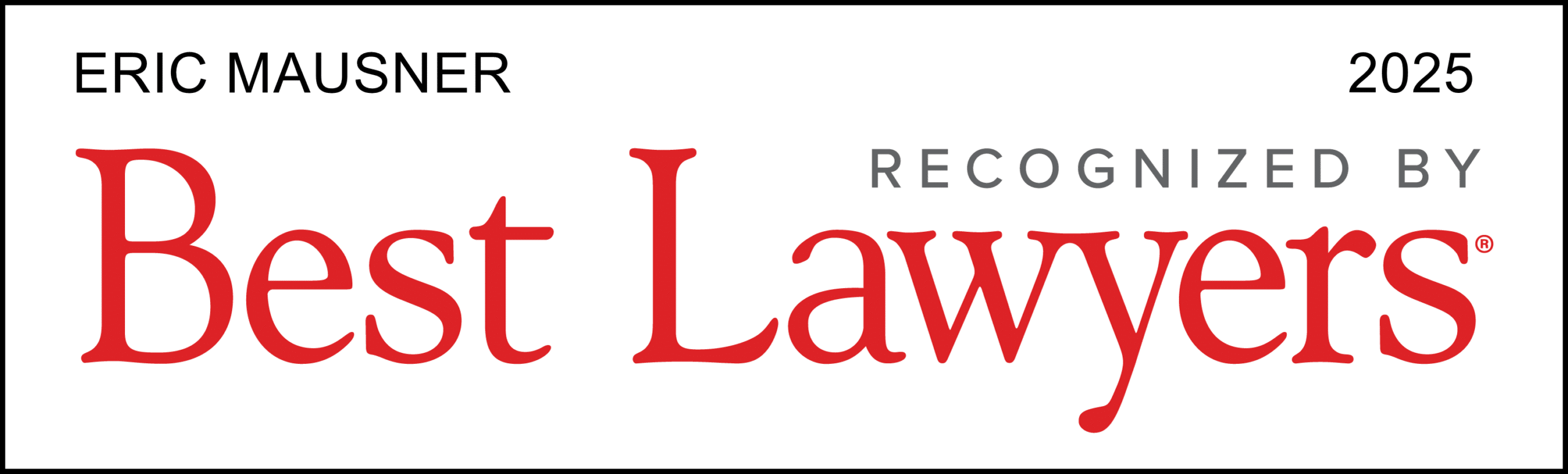 Eric Mausner Best Lawyers
