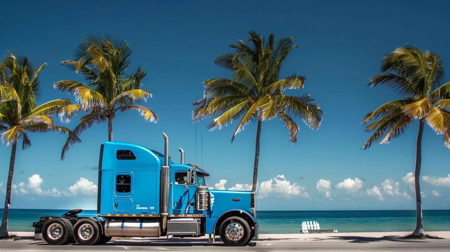 who is liable in a florida trucking accident