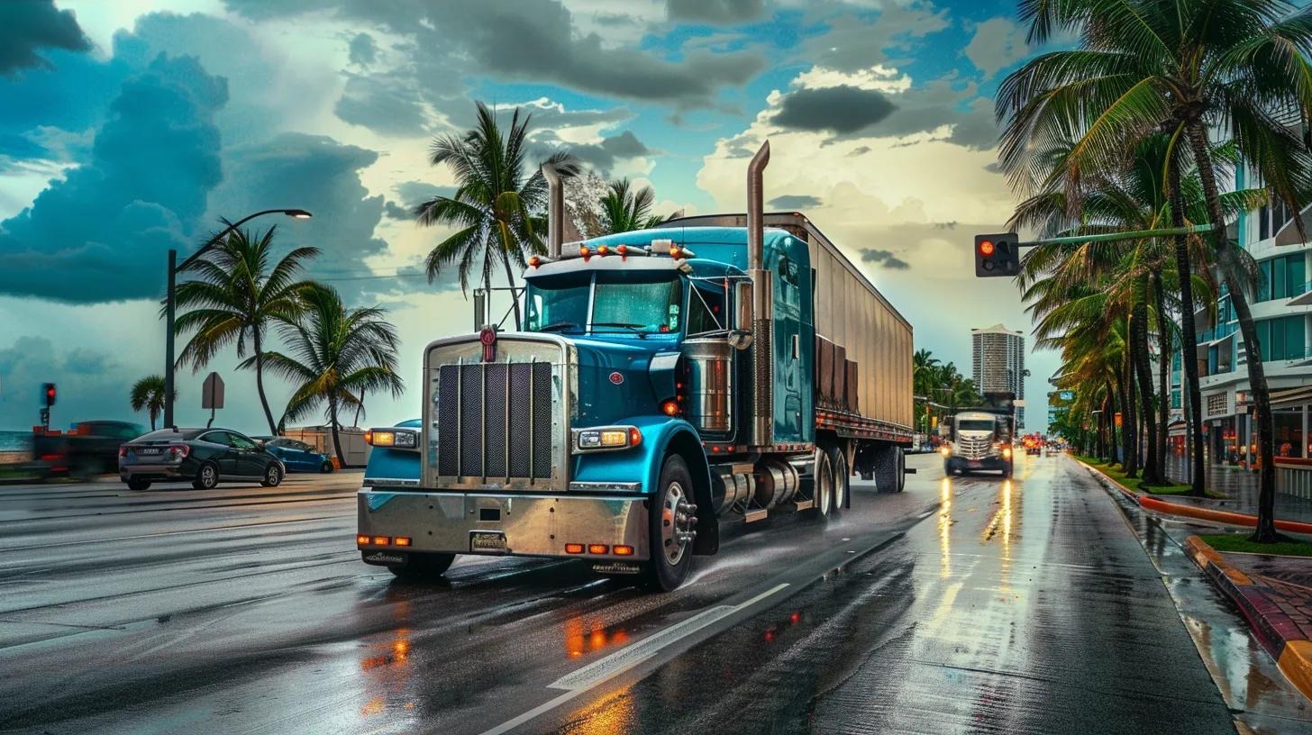 what to do after a semi truck accident in florida