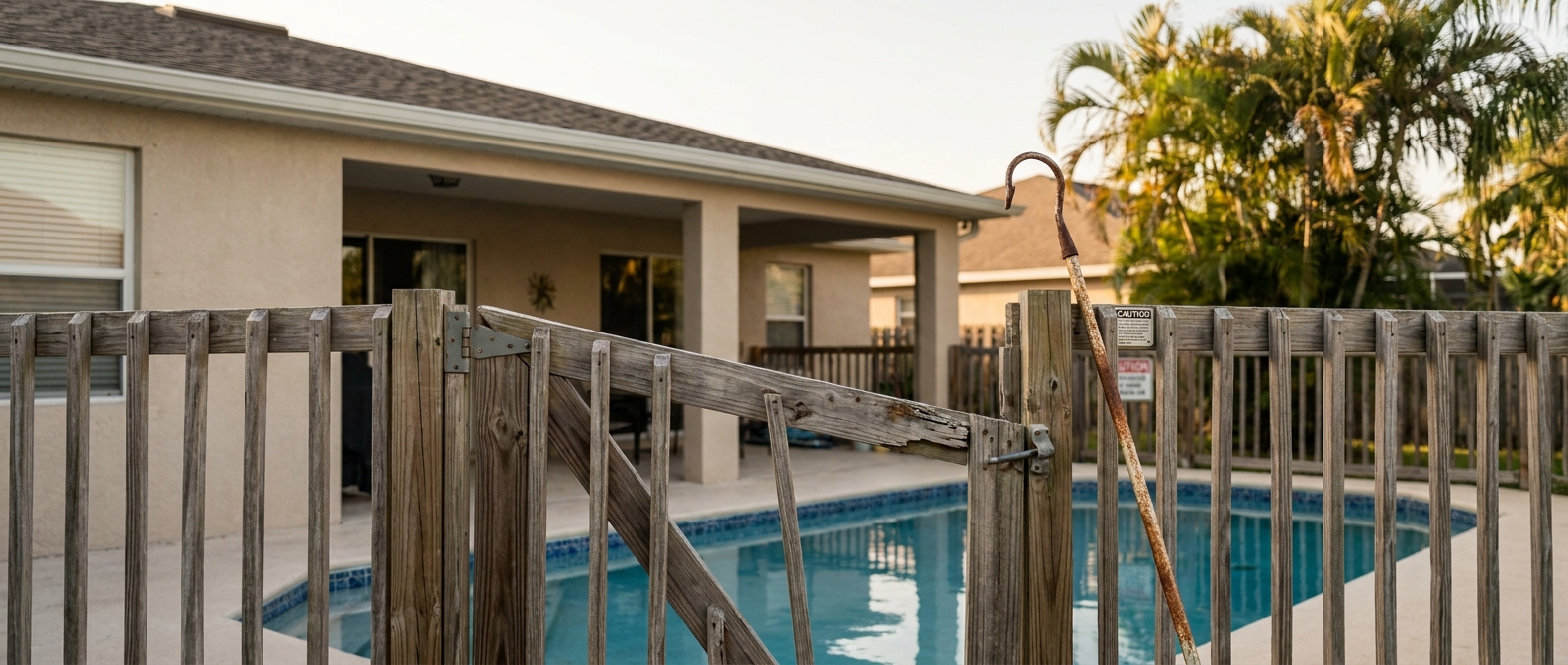 Responsabilidad por ahogamiento infantil en piscinas en Florida