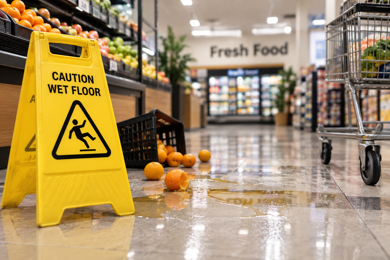 Slip and Fall in Grocery Store Miami